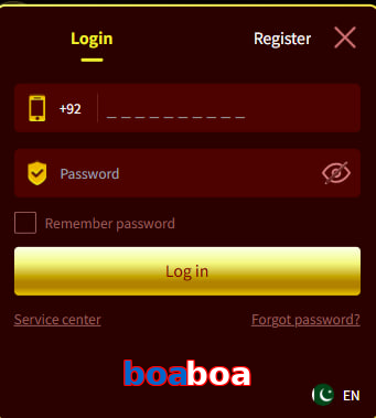 Boaboa login preview